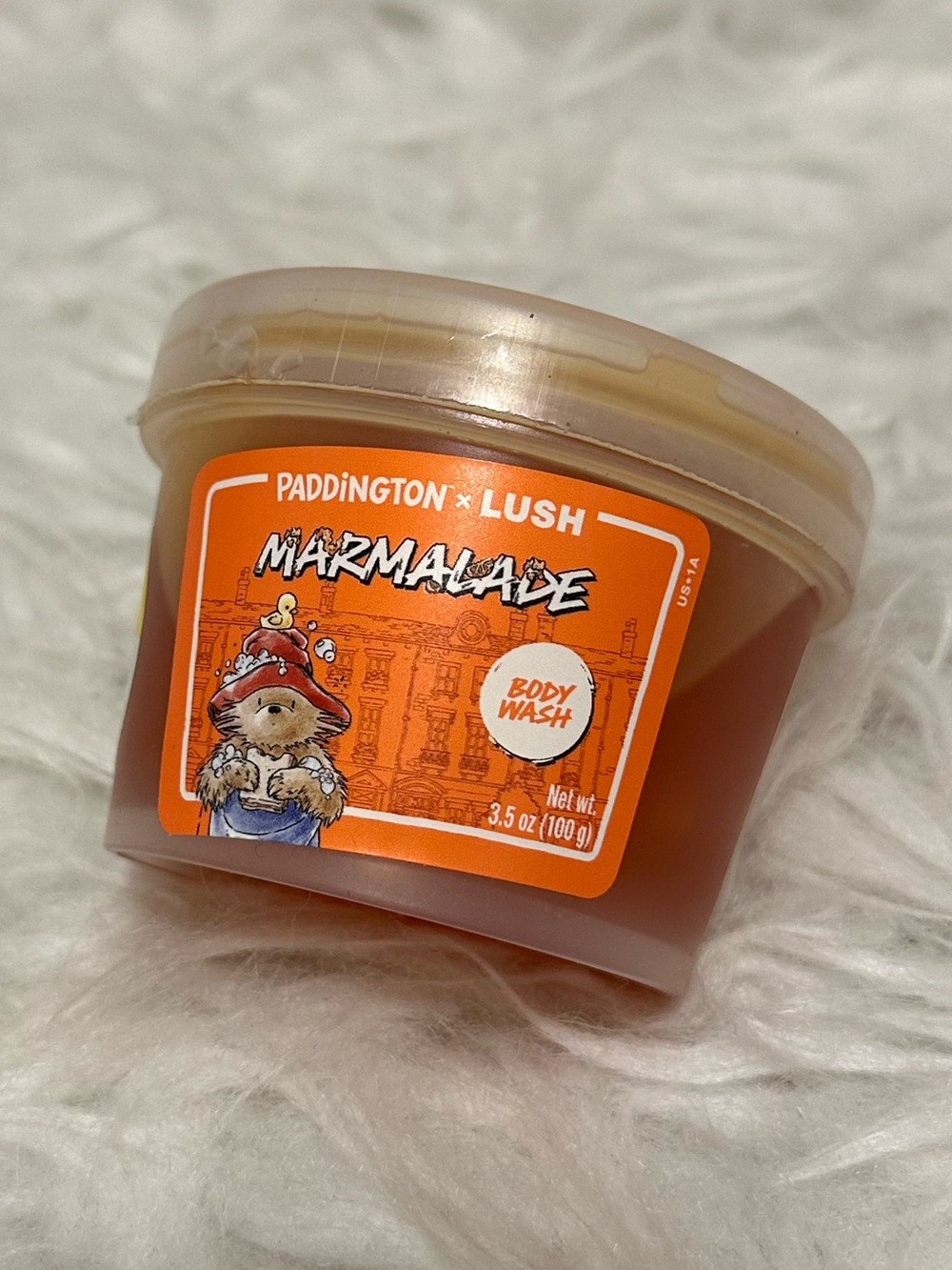 Lush x Paddington marmalade body wash